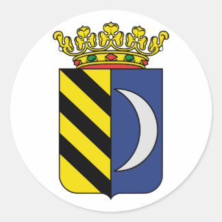 Ameland, Netherlands Classic Round Sticker