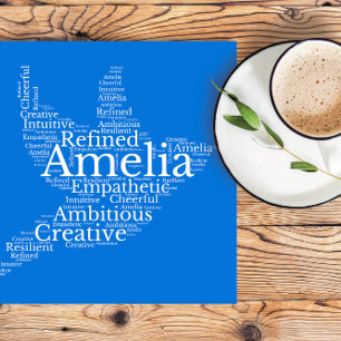 Amelia Customisable Poster