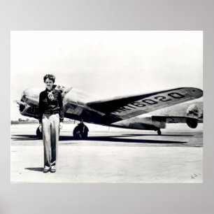 Amelia Earhart Poster