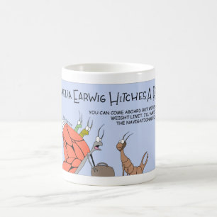 Amelia Earwig hitches a ride Coffee Mug