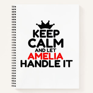 AMELIA HANDLE IT NOTEBOOK