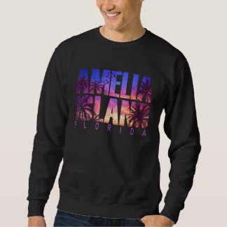 Amelia Island Beach Summer Vacation Matching Famil Sweatshirt