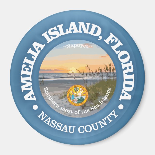 Amelia Island (C) Magnet (Front)