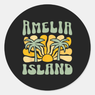 Amelia Island  Classic Round Sticker