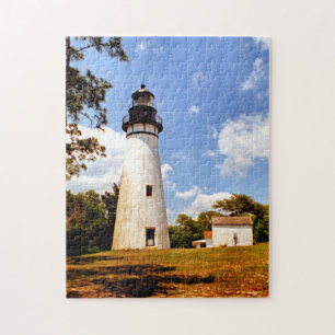 Amelia Island Lighthouse, Florida Jigsaw Puzzle
