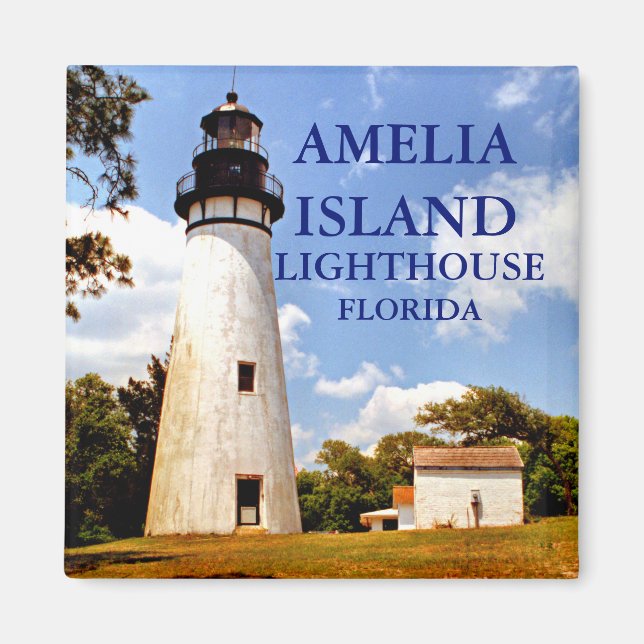 Amelia Island Lighthouse, Florida Magnet (Front)