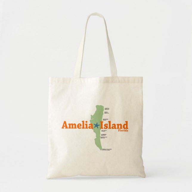 Amelia Island. Tote Bag (Front)