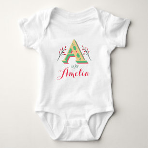 Amelia Name Baby Girls Reveal Newborn Christmas A Bodysuit