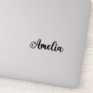 Amelia Name - Handwritten Calligraphy