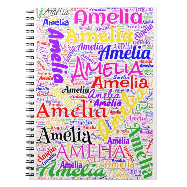Amelia Notebook Journal (Front)
