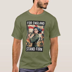 Amelia St George Flag UK England Patriotic Shirt