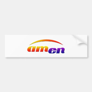 amen bumper sticker