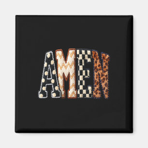 Amen Crochet Christian Jesus Happy Easter He Is Ri Magnet