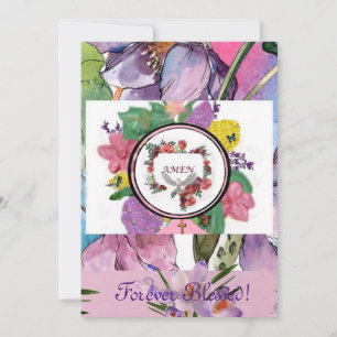 "Amen - Forever Blessed!" encouragement Card