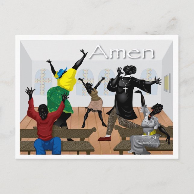 Amen Postcard (Front)