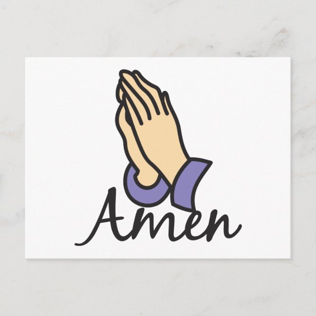 Amen Postcard (Front)