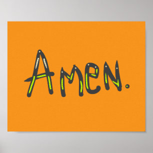 Amen So Be It Poster