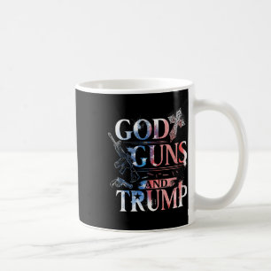 Amendment T Shirt Trump 45 God Guns And Trump Shir Coffee Mug