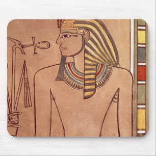 Amenhotep II with an ankh raised to his lips Mouse Pad
