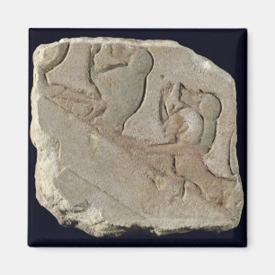 Amenophis IV  with baboons, New Kingdom Magnet