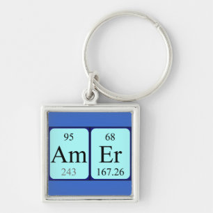 Amer periodic table name keyring