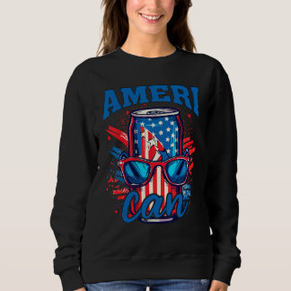 Ameri can 4th of july Sublimation 4 Sweatshirt