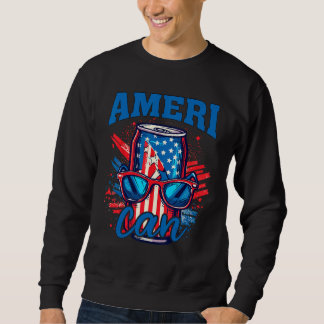 Ameri can 4th of july Sublimation 4 Sweatshirt
