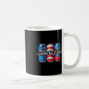 Ameri can vintage american flag 4th of july coffee mug