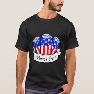 Ameri can vintage american flag 4th of july T-Shirt