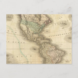 America 10 postcard