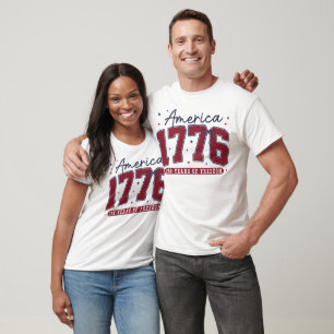 America 1776 Happy Independence Day 250 Years T-Shirt