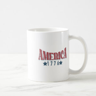 America 1776 Home Of The Free 4th Of July Coffee Mug