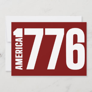 AMERICA 1776  INVITATION