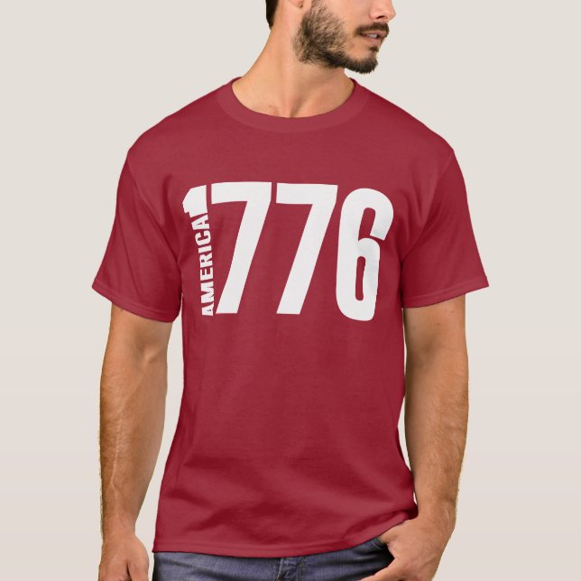 AMERICA 1776  T-Shirt (Front)