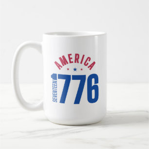 AMERICA 1776 year of freedom Coffee Mug