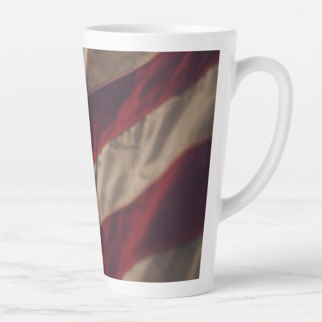 America 1 latte mug (Right)