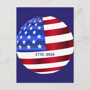 America 250 Anniversary 1776-2026 Postcard