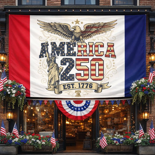 America 250 Anniversary Design Banner (Creator Uploaded)