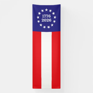 America 250 Betsy Ross Banner