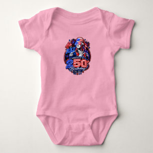 America 250 Deuce Baby Bodysuit