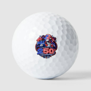 America 250 Deuce Golf Balls