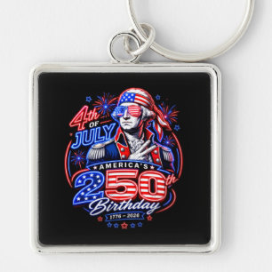 America 250 Deuce Key Ring