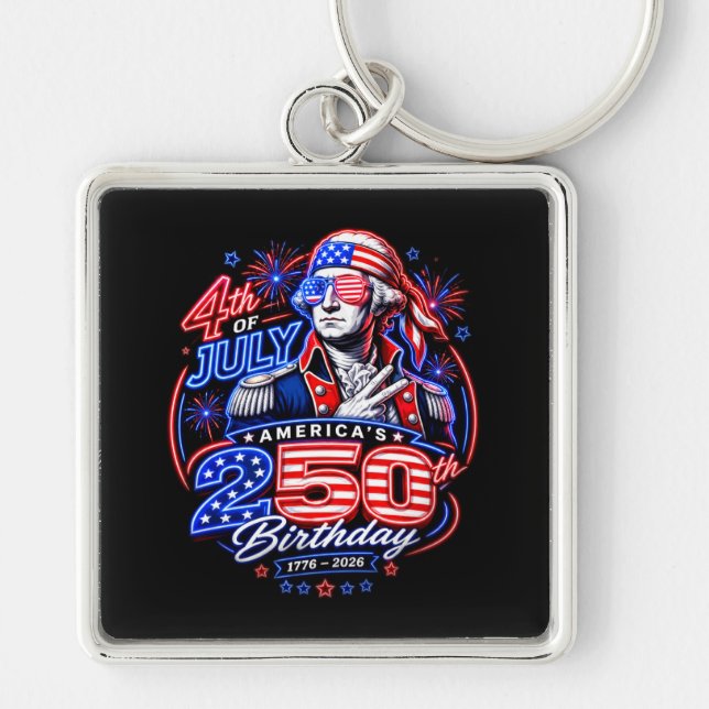 America 250 Deuce Key Ring (Front)