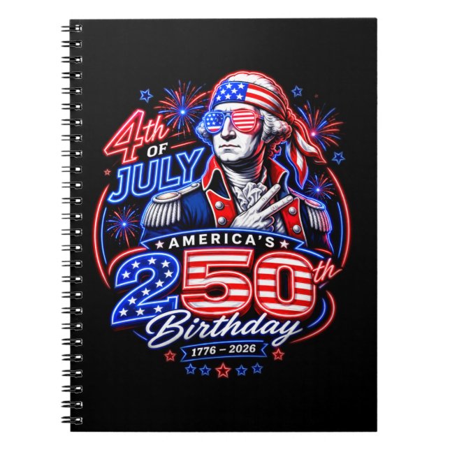 America 250 Deuce Notebook (Front)