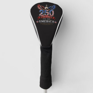 America 250 Faith Family Patriotic Eagle Golf Head Cover