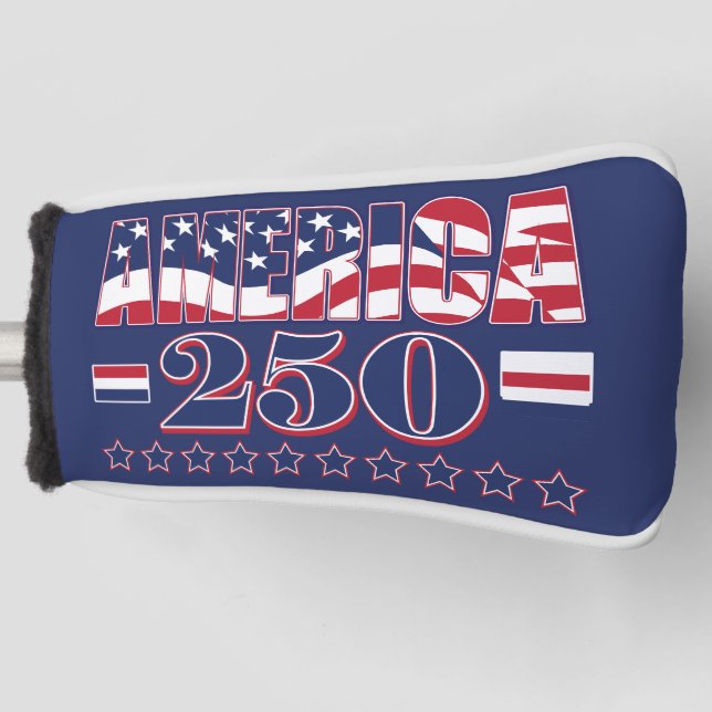 America 250 golf head cover (Front)