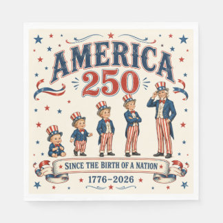 America 250  napkin