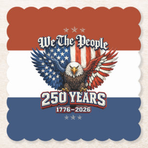 America 250 Party Collection Paper Coaster