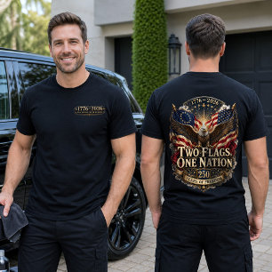 America 250 Patriotic Eagle 1776 2026 T-Shirt