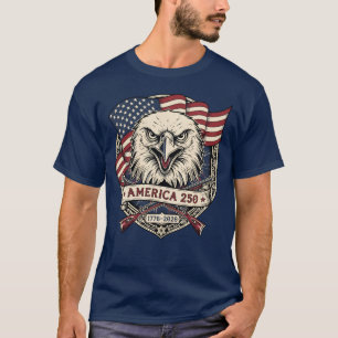 America 250 Patriotic Eagle T-Shirt